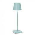 thumbnail image 1 of Abbott Trilite Classic Shade LED Table Lamp, Rechargeable Cordless Light, Modern Eco-Friendly LED Illumination Portable Lighting for Desk or Nightstand 15", Light Blue, 1 of 1
