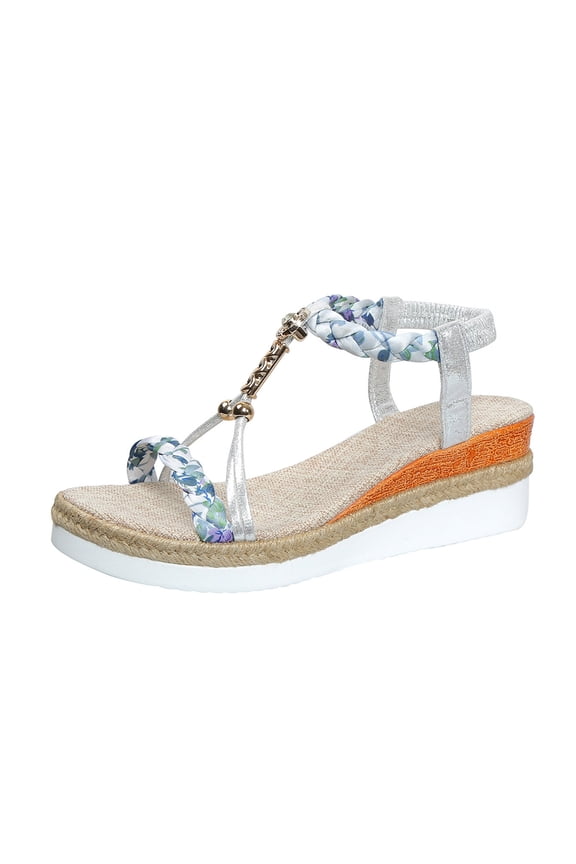 Light Blue Women'S Versatile Sandals, Pu For Outdoor Explorations And Relaxed Steps
