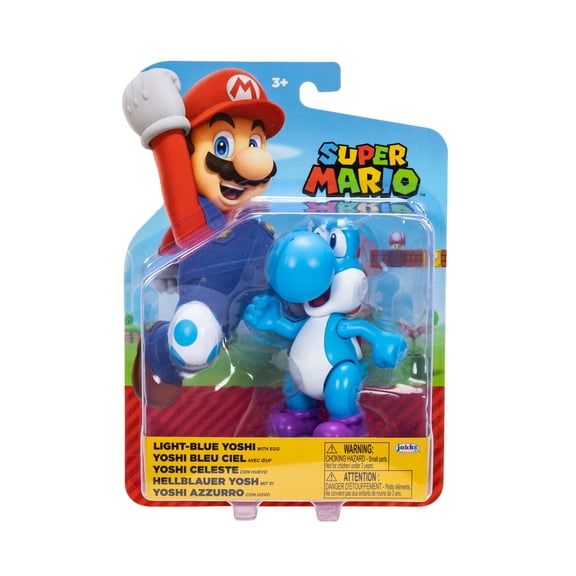 Light Blue Yoshi with Egg