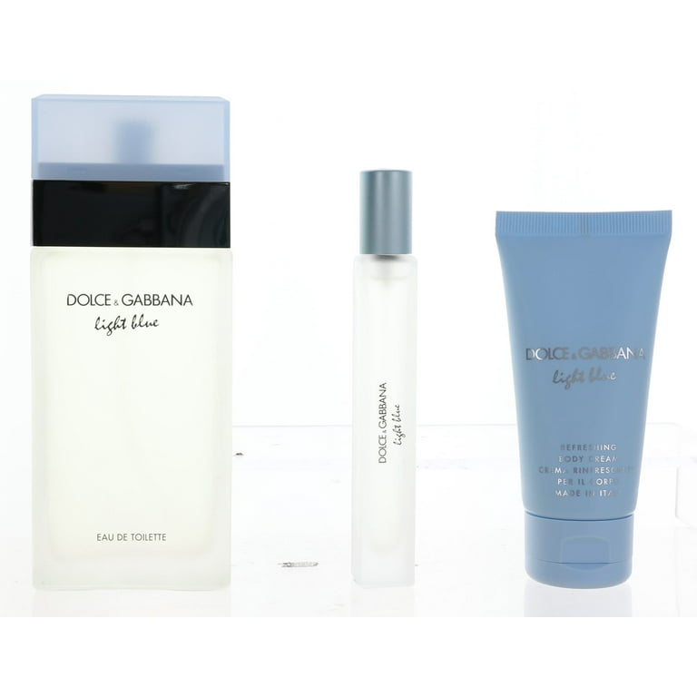 ブランド一覧 | ワールド オンラインストア Eau Blue Light Gabbana & Dolce de Set Gift Piece 3 Toilette, 香水(ユニセックス)