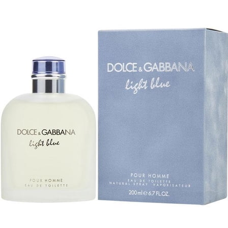 Light Blue by Dolce & Gabbana Eau De Toilette Spray 6.8 oz for Men