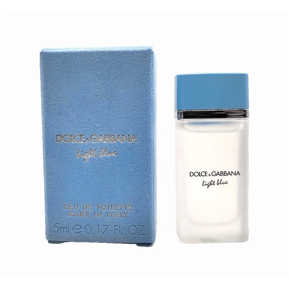 Light Blue by Dolce & Gabbana for Women 0.17 oz Eau de Toilette Splash Mini