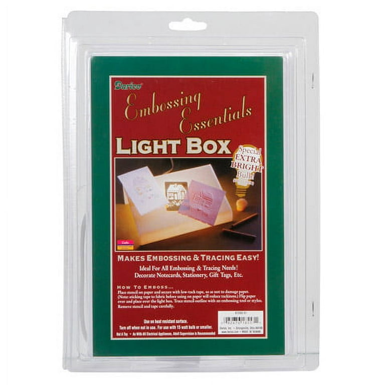 Light Box Makes Embossing And Tracing Easy 