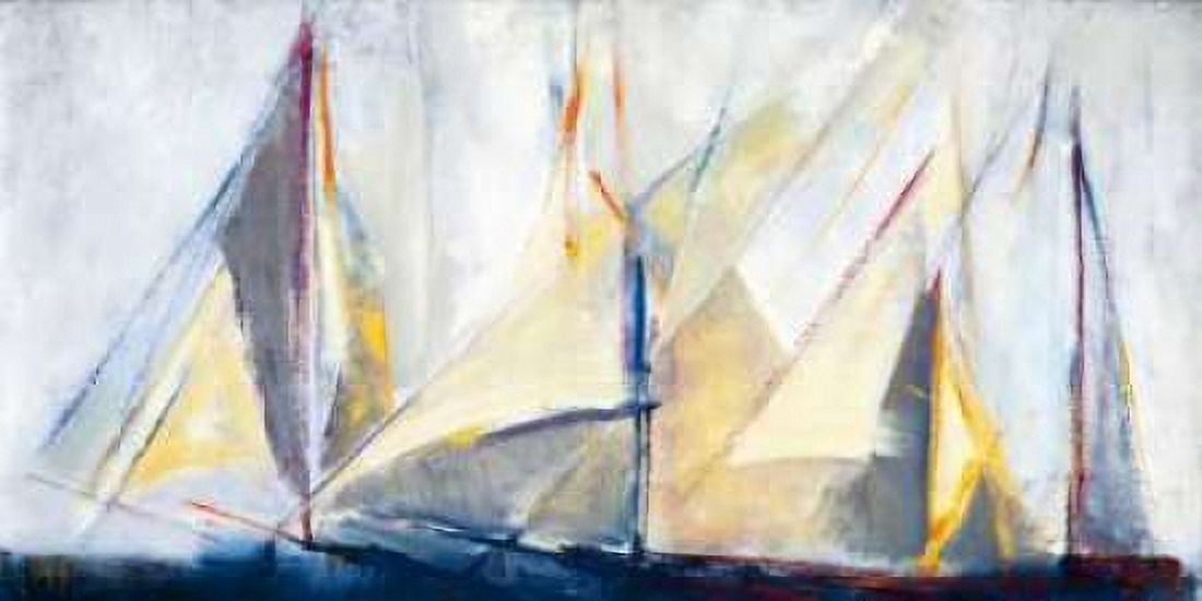 Light Breeze Canvas Art - Maria Antonia Torres (10 x 20)