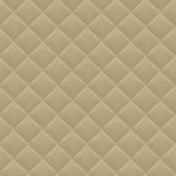 Light Brown 3D Cushion Geometric Wallpaper R8093