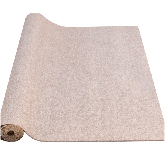 Light Brown 6 ft x 23 ft Polyester Marine and Outdoor Deck Floor Covering
