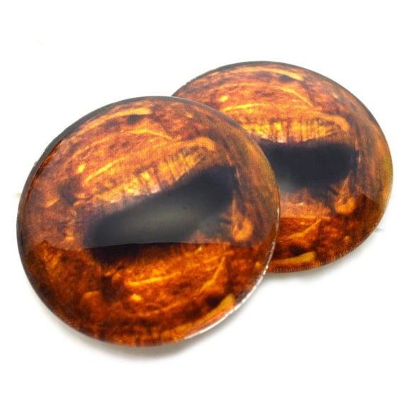 Light Brown Amber Horse Glass Eye Realistic Animal