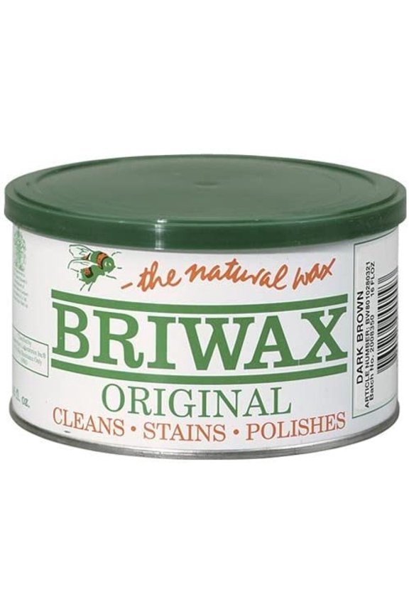 Light Brown Original Furniture Wax Polish Cleans, Stains & Polishes, Multi-purpose, 16 Oz.
