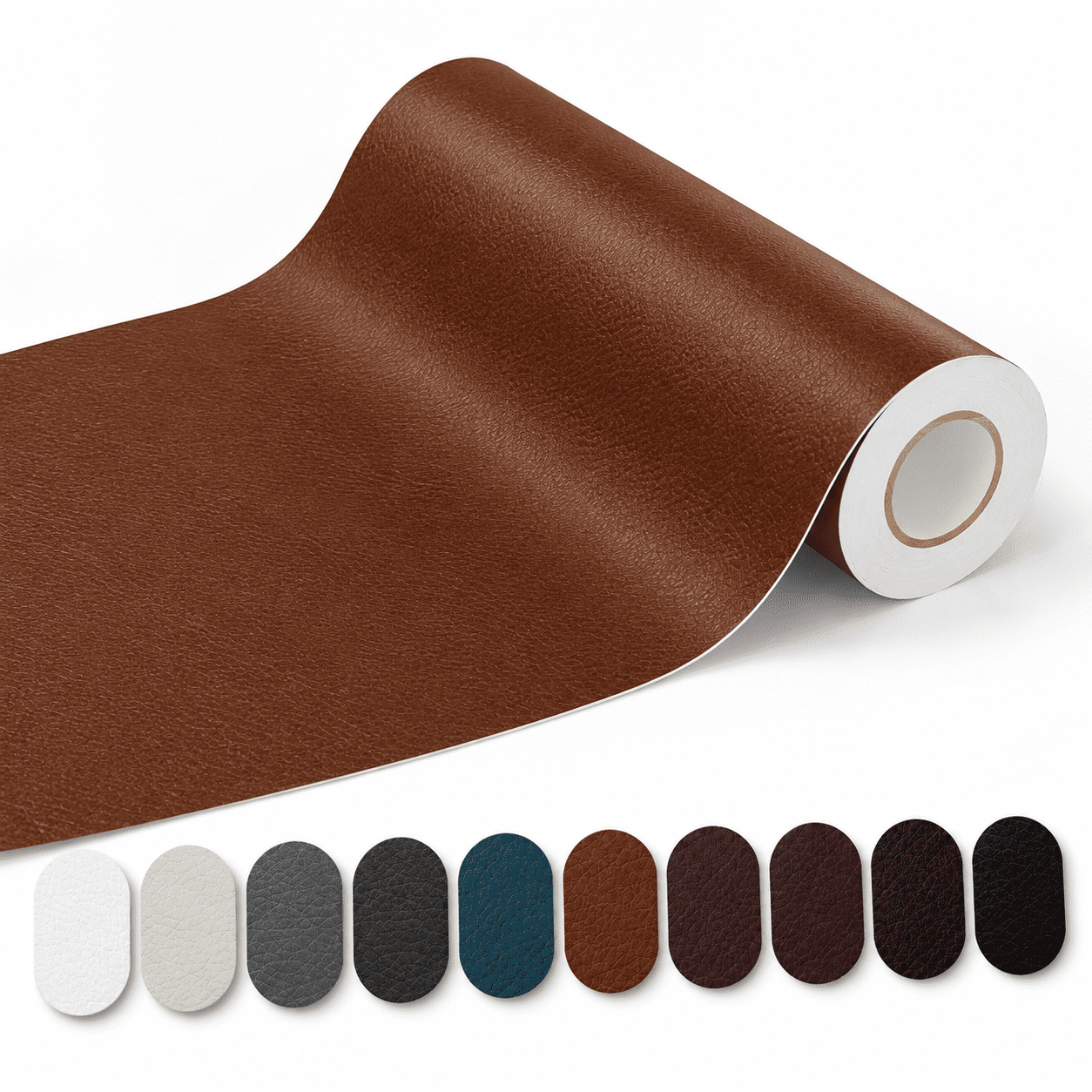 Light Brown Self-Adhesive Leather Repair Patch, 35X79 Inch, for ...