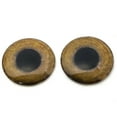 thumbnail image 1 of Light Brown Tropical Owl Bird Glass Eyes, 1 of 9
