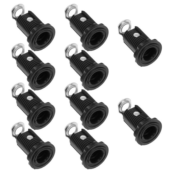 MEIBUTYUP Plastic E12 Plug-In Screw Light Socket for Light Bulb Accessories 10Pcs