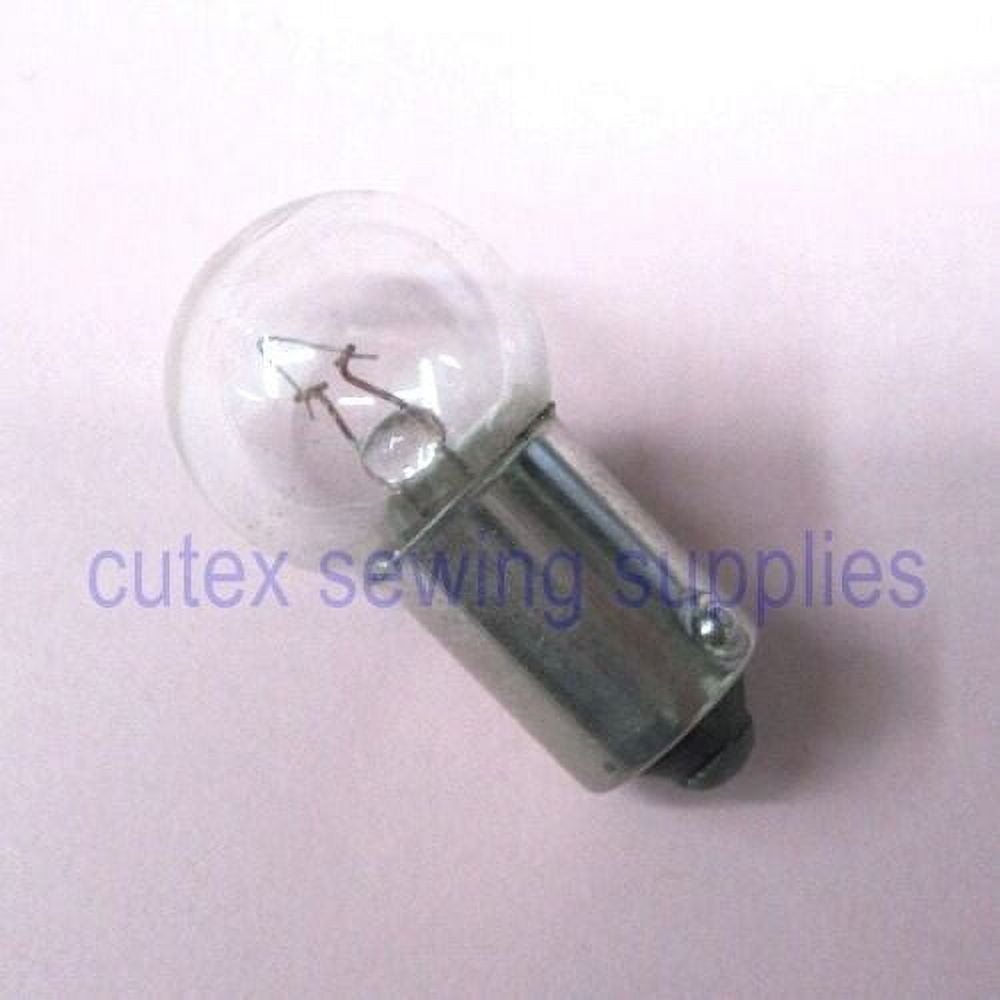 110 Volt Frosted Light Bulb For Fostoria Sewing Machine Lights - Cutex  Sewing Supplies