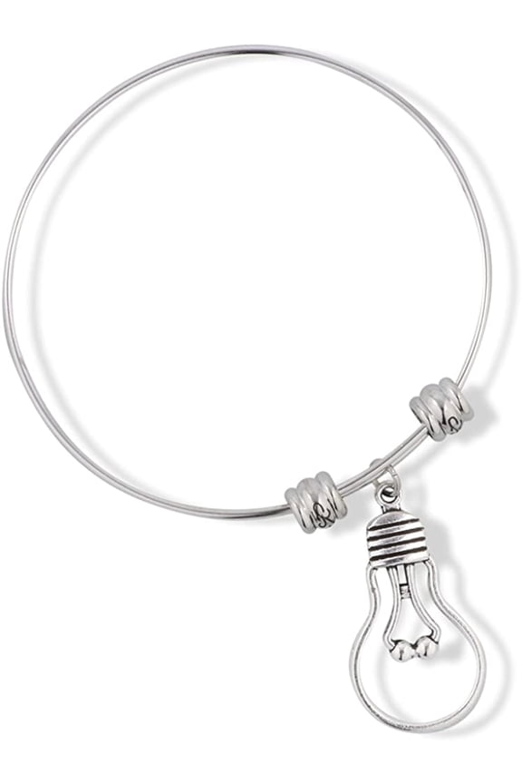 Light Bulb Bracelet | Idea Fancy Charm Bangle
