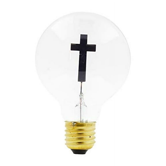 Light Bulb CrossNovelty Bulb 3W 120V for Pendant String Night Light by Mandala Crafts (Standard Base 1 Bulb)