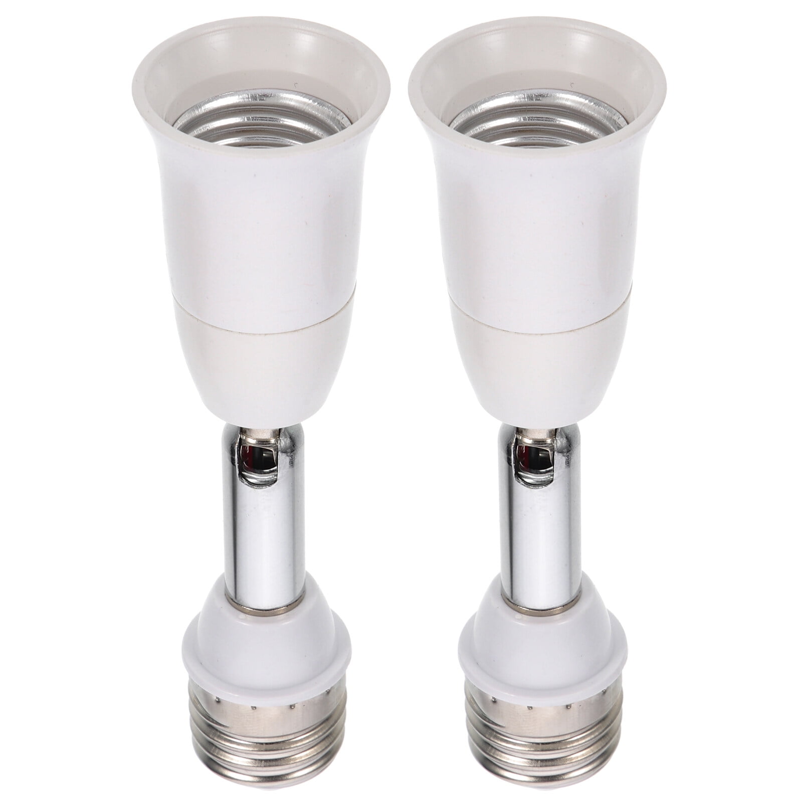 Light Bulb Extender Socket, 2pcs Light Bulb Socket Extender Bendable