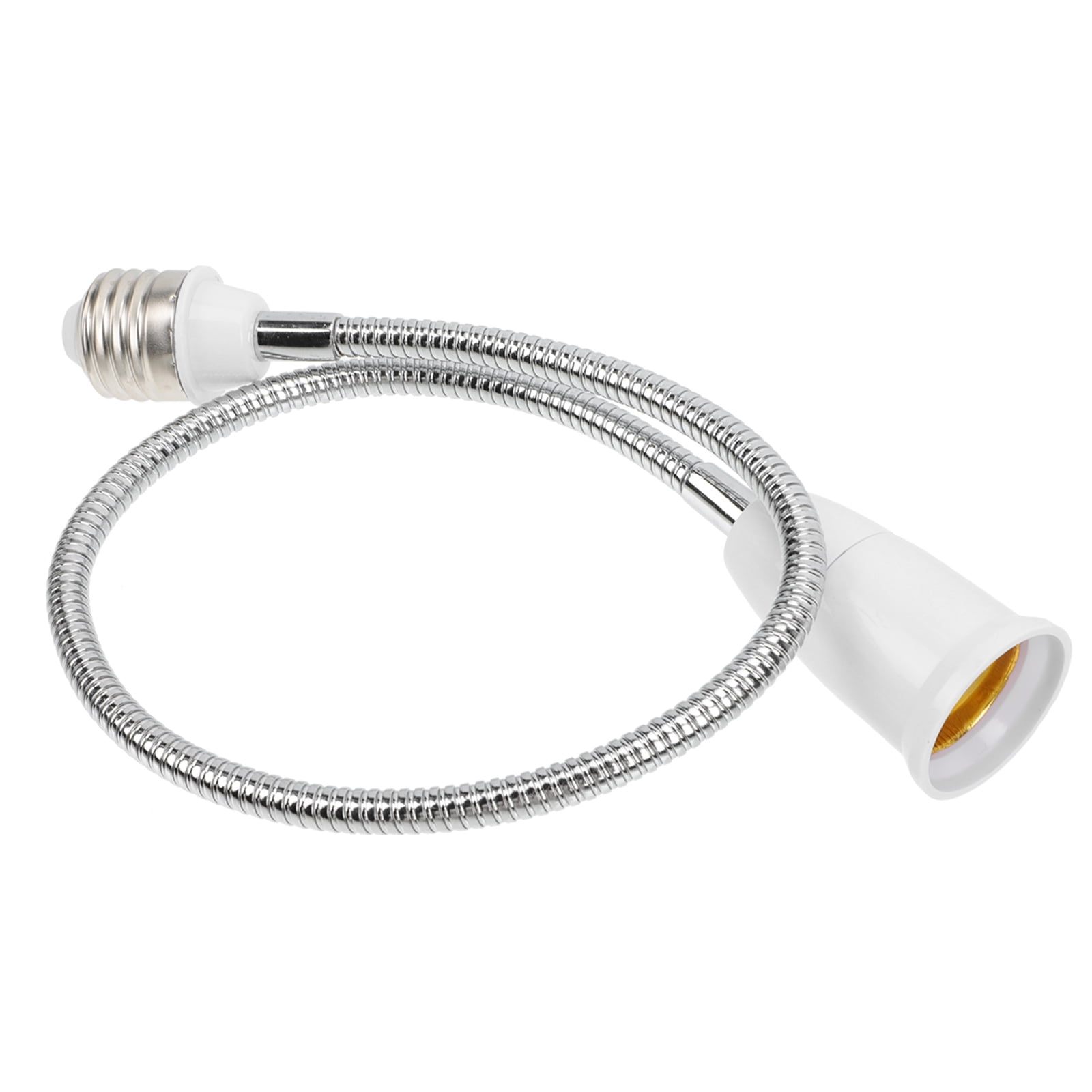 Light Bulb Extension Adapter Bendable Light Bulb E27 to E27 Socket Adapter