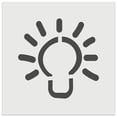 thumbnail image 1 of Light Bulb Idea Doodle DIY Cookie Wall Craft Stencil - 5.5 Inch, 1 of 5