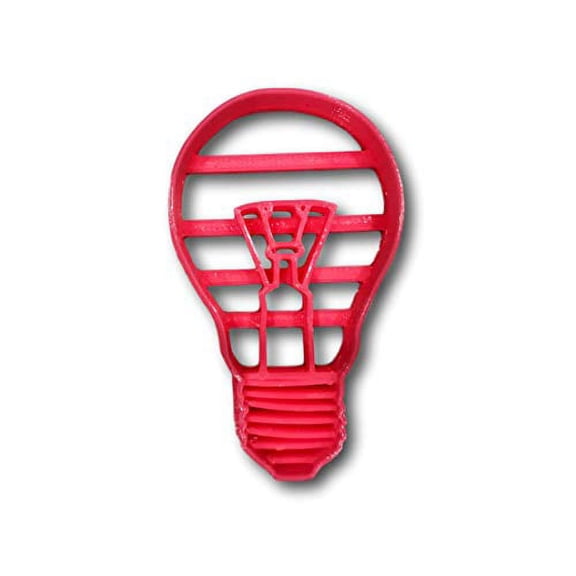 Light Bulb/Lamp Cookie Cutter- Fast Shipping - Sharp Edges - Exceptional Quality