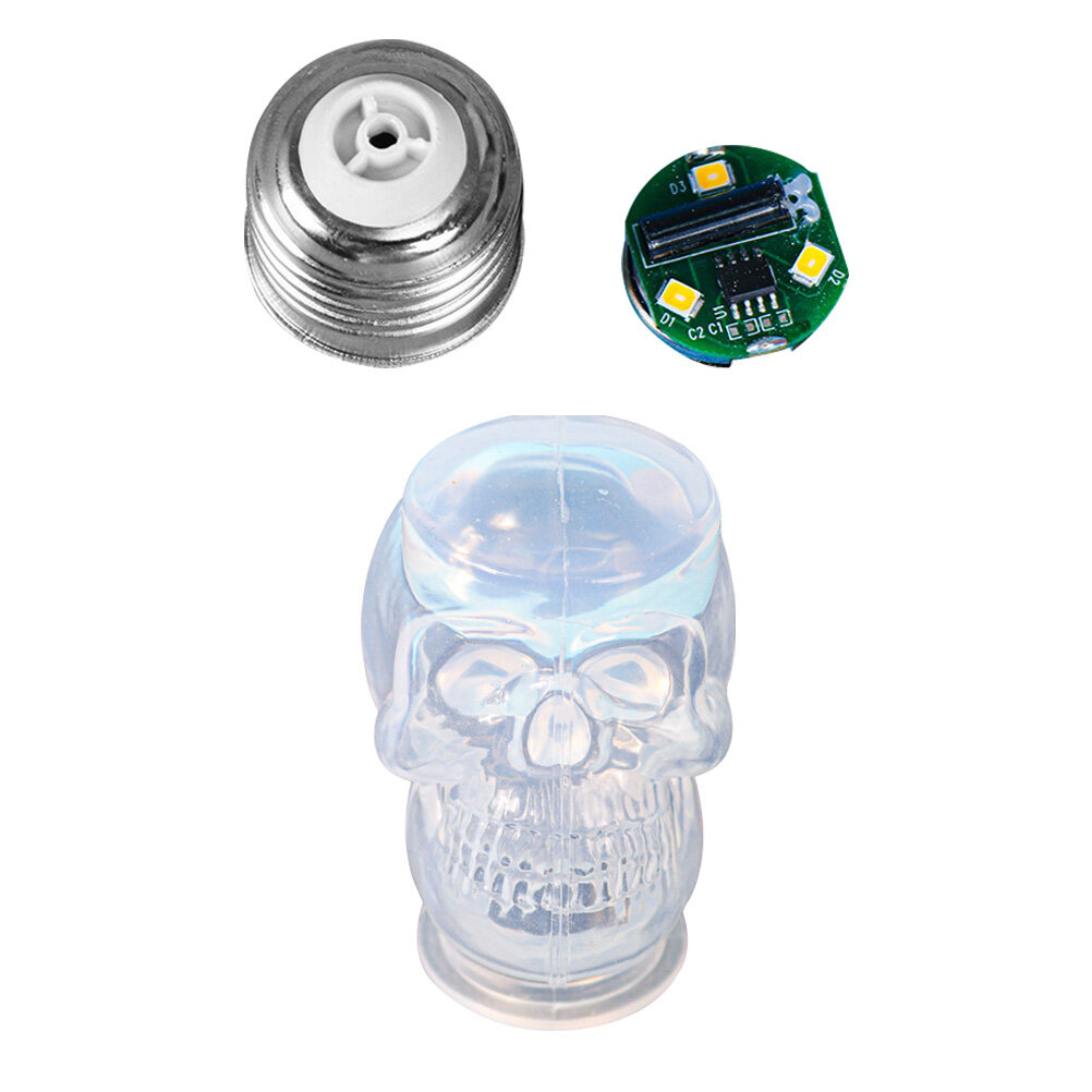 Light Bulb Mold DIY Making Molds Lamp Craft Resin Epoxy Silicone