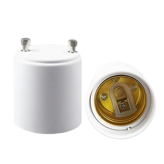 Light Bulb Socket Converter, G24/GU24 to E27, Bayonet to Screw Adaptor, for LED/Incandescent Bulbs