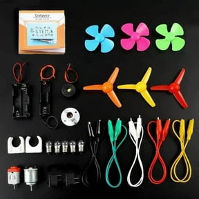 Light Bulb Wire Material Kit Physics & Technology Crafting Kit Student Simple Circuit Experiment Set