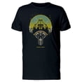 thumbnail image 1 of Light Bulb With Electric Nature Tee Men's -Image by Shutterstock, 1 of 2