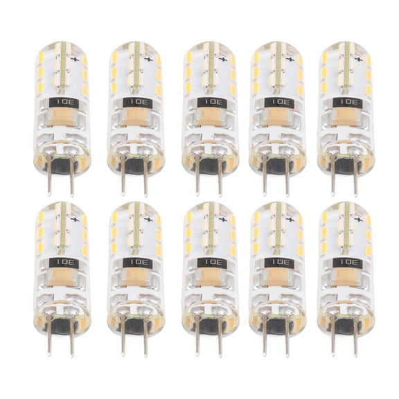 Light Bulbs LED, G4 LED Bulb 10 Pcs AC 110V For Garden Warm White 3000K,White Light 6000K