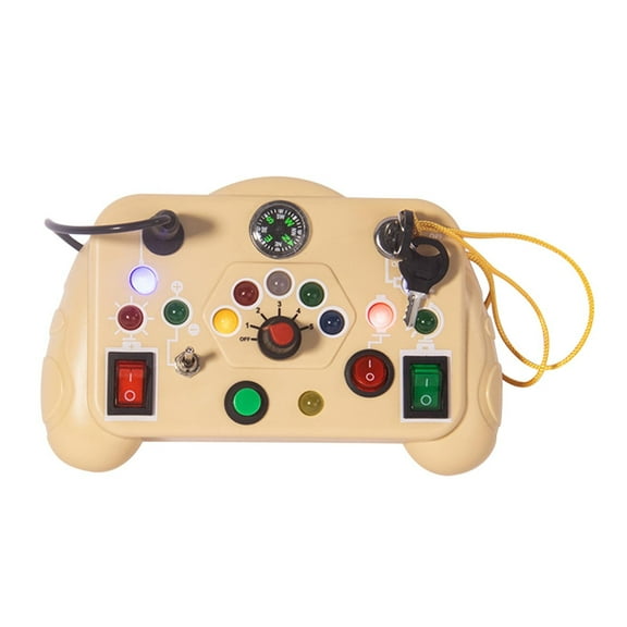 Busy Board Toy, Light Sensory Activity Cube, Early Childhood Education, Fine Motor Skills Trainer, Cognitive Development Puzzle, Interactive Learning Board