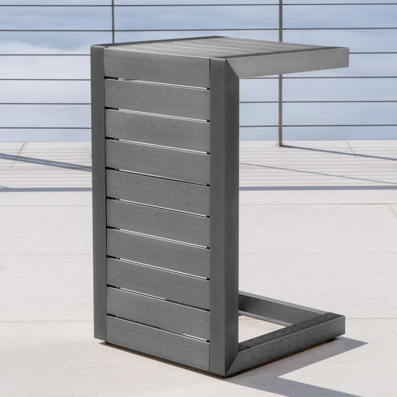 Light C-Shaped Table / Convenient for Outdoor Relaxing