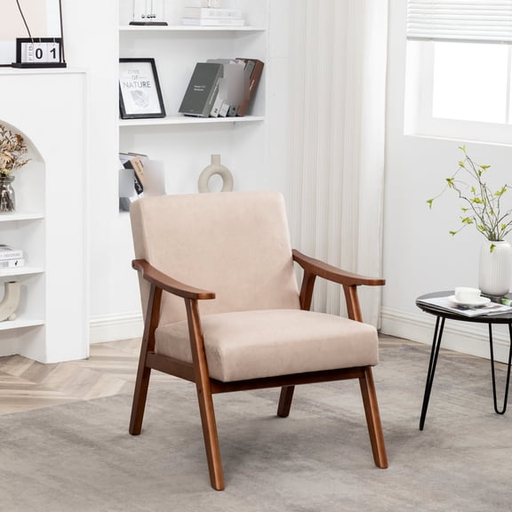 Light Camel, Mid-Century Design | Creates Cozy Reading Nook or Relaxing Spot in Bedroom and Living Room