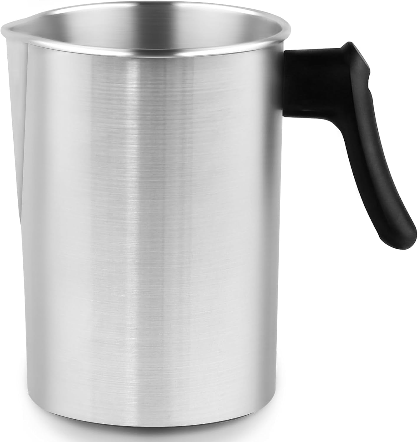 Light Candle Making Pouring Pot, Holds for 4 pounds, Aluminum Wax Melting Pot with Heat-Resistant Handle and Dripless Spout Making，3L