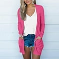 thumbnail image 1 of Light Cardigan,Cardigan for Women 2024 Fall Fashion Long Sleeve Loose Slouchy Lightweight Open Front Casual Draped Lapel Cardigans, 1 of 5