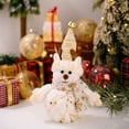 thumbnail image 1 of Light Up Christmas Reindeer Plush White Gold Reindeer Doll Christmas Plush LED Christmas Decor 8.66 Inch Tabletop Ornament for Minimalist Indoor Xmas Home Decor Christmas Gift, 1 of 6
