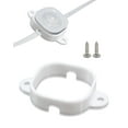 thumbnail image 1 of Light Clips for Govee Outdoor Lights H706, Mounting Brackets for Govee Pro Outdoor Lights, for Govee Pro Permanent Outdoor Lights Extension（White） (60), 1 of 7