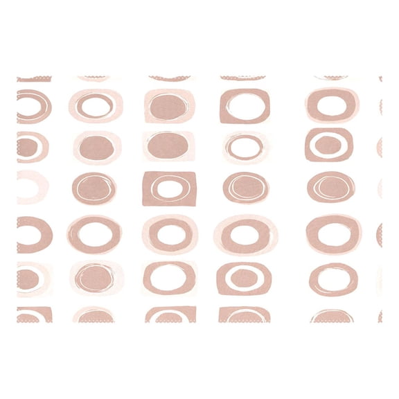 Light Colored Squares Pattern 12x18in Heat-Resistant Non-Slip Place Mat, Durable and Wrinkle-Resistant