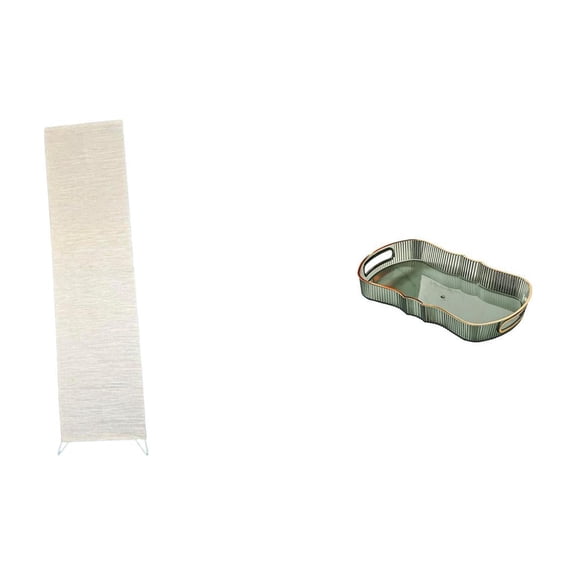 Light Cover Rectangle Serving Tray Minimalist Lampshade Sturdy Paper and PP for Study Room and Kitchen Scenes