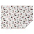 thumbnail image 1 of Light Cow Floral Pattern Rectangle Tablecloth 60"x84",Waterproof Polyester Rectangle Table Cloth, Wipeable Spillproof Polyester Tablecloth for Dining, Camping, Indoor and Outdoor, 1 of 5