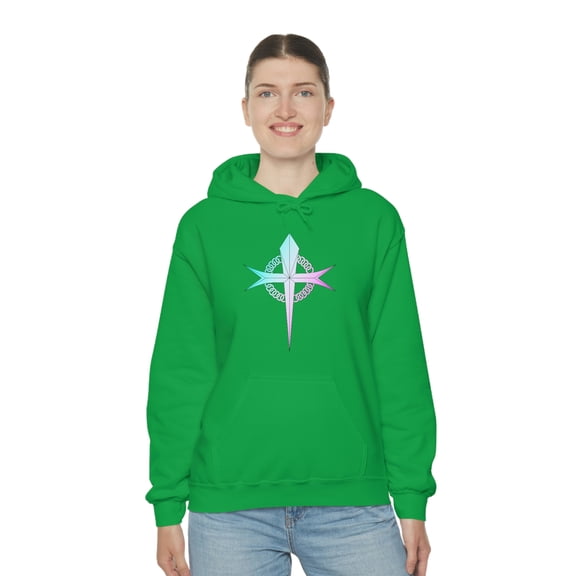 Light Cross Hoodie