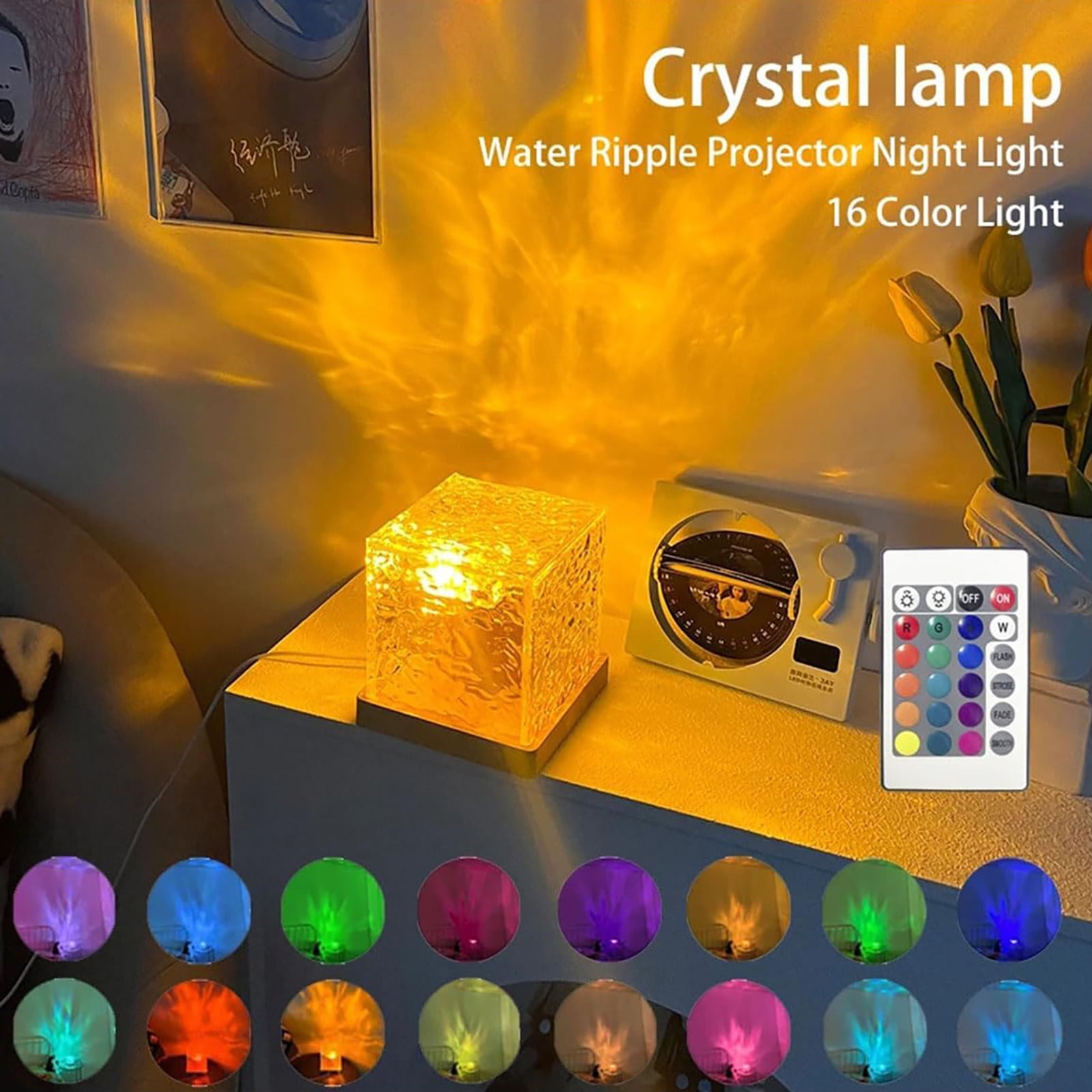 Light Cube Light 3D Projector Ocean Light Projector Ocean Effect Light ...