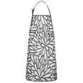 thumbnail image 1 of Light Dark Floral Burst Pattern Apron-Garden Aprons for Women with Pockets-Cotton Linen Waterproof Kitchen Cooking Gardening Aprons Adjustable for Kitchen,Cooking,BBQ and Salon 33x27 Inch, 1 of 3