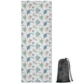thumbnail image 1 of Light Dinosaurs Pastel Pattern Hot Yoga Mat Towel Non Slip for Hot Yoga - Quick-Drying Yoga Mat Cover with 4 Corner Pockets with Travel Bag - Hot Yoga Towel Non Slip 70"x26", 1 of 6
