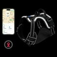 thumbnail image 1 of Tracker Dog Harness - Light Up Dog Vest for Night Walks, USB Rechargeable, Fits Small, Medium, and Large Dogs - Medium,Black, 1 of 6