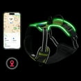 thumbnail image 1 of Tracker Dog Harness - Light Up Dog Vest for Night Walks, USB Rechargeable, Fits Small, Medium, and Large Dogs - XLarge,Green, 1 of 6