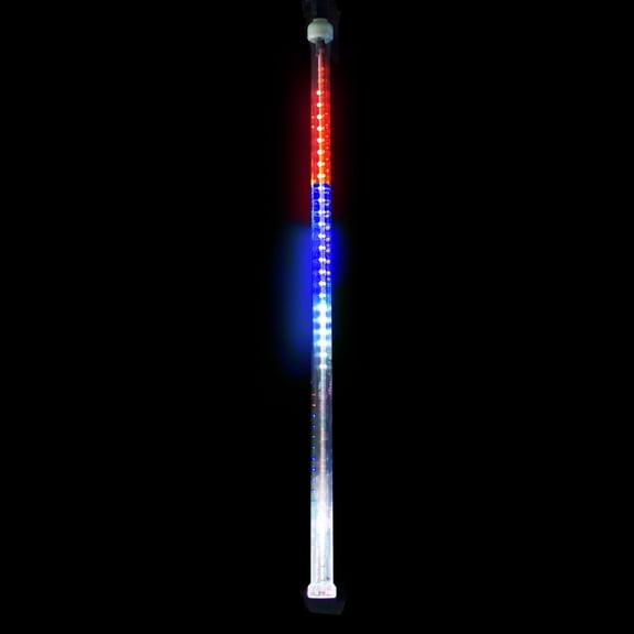Light Drop LED Combo Color Pure White, Red, & Blue 36"