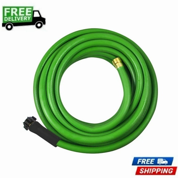 Light Duty 5/8" X 25' Garden Hose Uv Resistant For Lawn And Garden Use 3.1 Lb