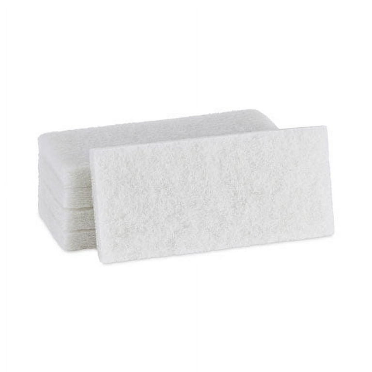 Light Duty Scour Pad, 4.63 x 10, White, 20/Carton Light Duty Scour Pad, 4.63 x 10, White, 20/Carton