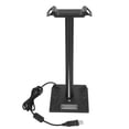 thumbnail image 1 of Light Effect Touch Headset Bracket Dimmingwith Dual USB Interface 3.5mm Audio, 1 of 1