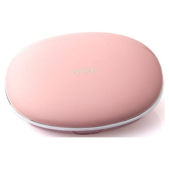 Light Elegant Magnetic Ultra-thin Lens Container Contact Lens Case Storage Box With Mirror PINK