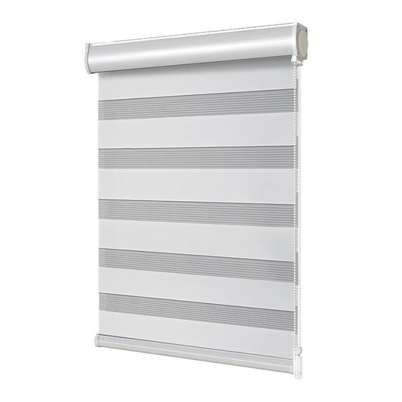 Light Filtering Blinds for Windows Easy Installation Window Shades with Privacy Pure White Blinds Ideal for Home and Rooms