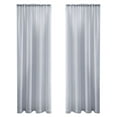 thumbnail image 1 of Light Filtering Sheer Curtains 2 Panel Set Semi Transparent Voile Window Drapes with Rod Pocket for Bedroom Living Room Dining Room Wedding Decor Backdrop Canopy, 1 of 7